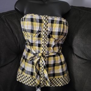 Guess corset top medium